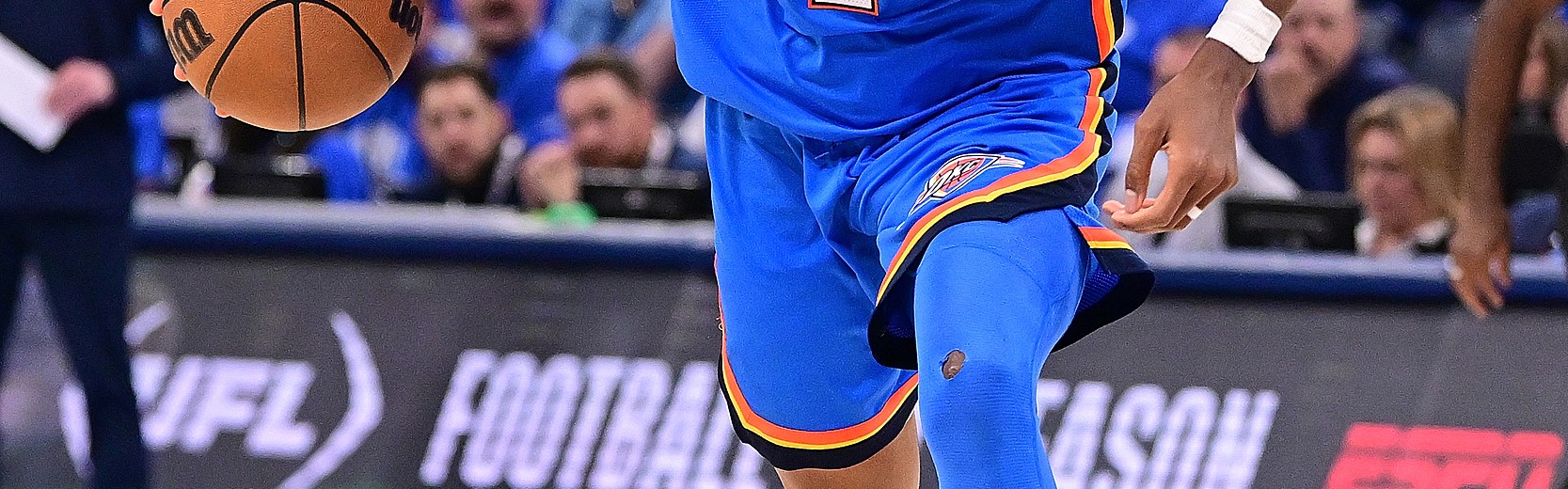 季前赛同样高效！SGA首节6投5中独得12分